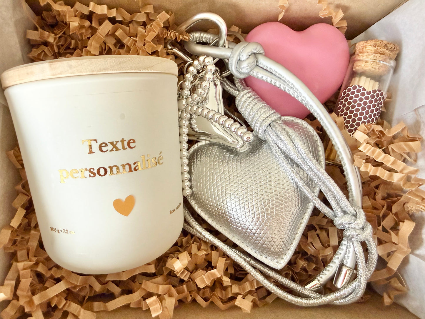 Coffret Bougie Personnalisée – Un cadeau unique et plein d’émotion