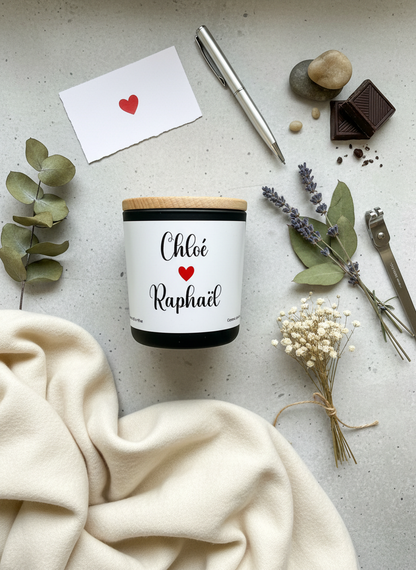 Coffret Bougie Personnalisée – Un cadeau unique et plein d’émotion