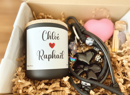 Coffret Bougie Personnalisée – Un cadeau unique et plein d’émotion