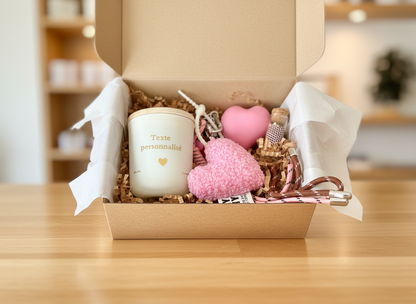 Coffret Bougie Personnalisée – Un cadeau unique et plein d’émotion